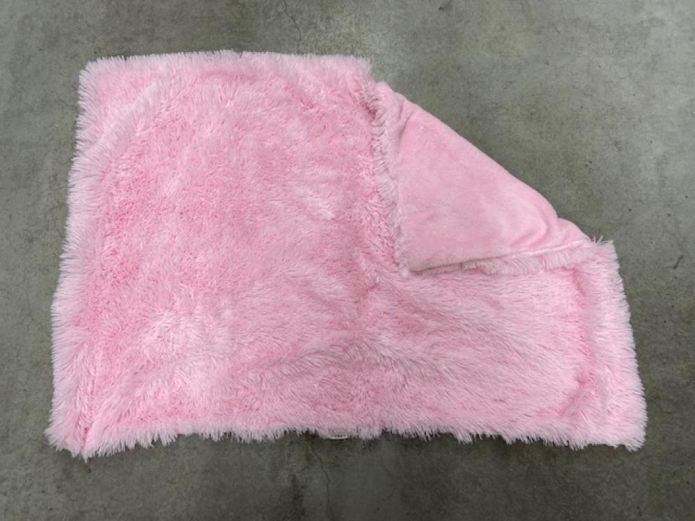 Travel blanket soft pink - Travel blanket soft pink