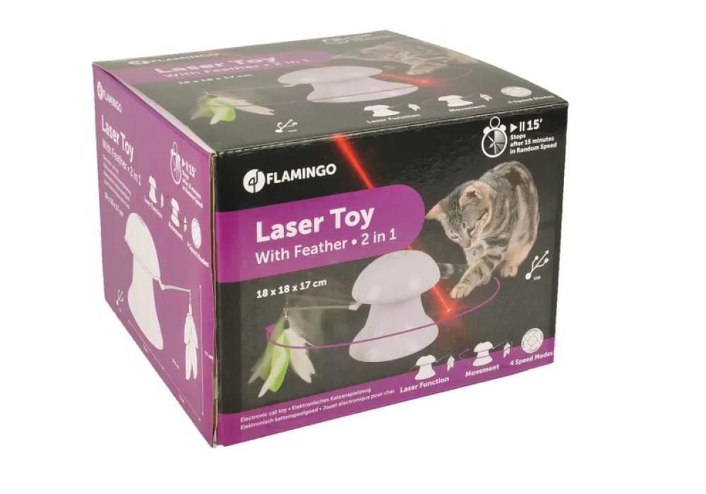 laserspeelgoed met veren - laserspeelgoed met veren