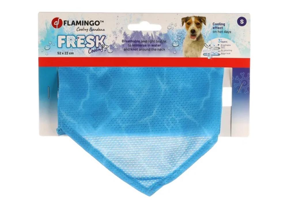 Koelbandana fresk Inou blauw - Koelbandana fresk Inou blauw