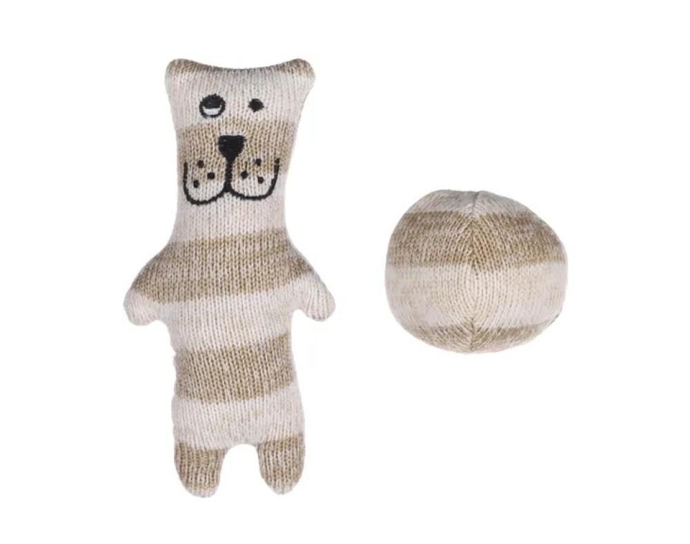 Faci hond + bal gestreept - Faci hond + bal gestreept